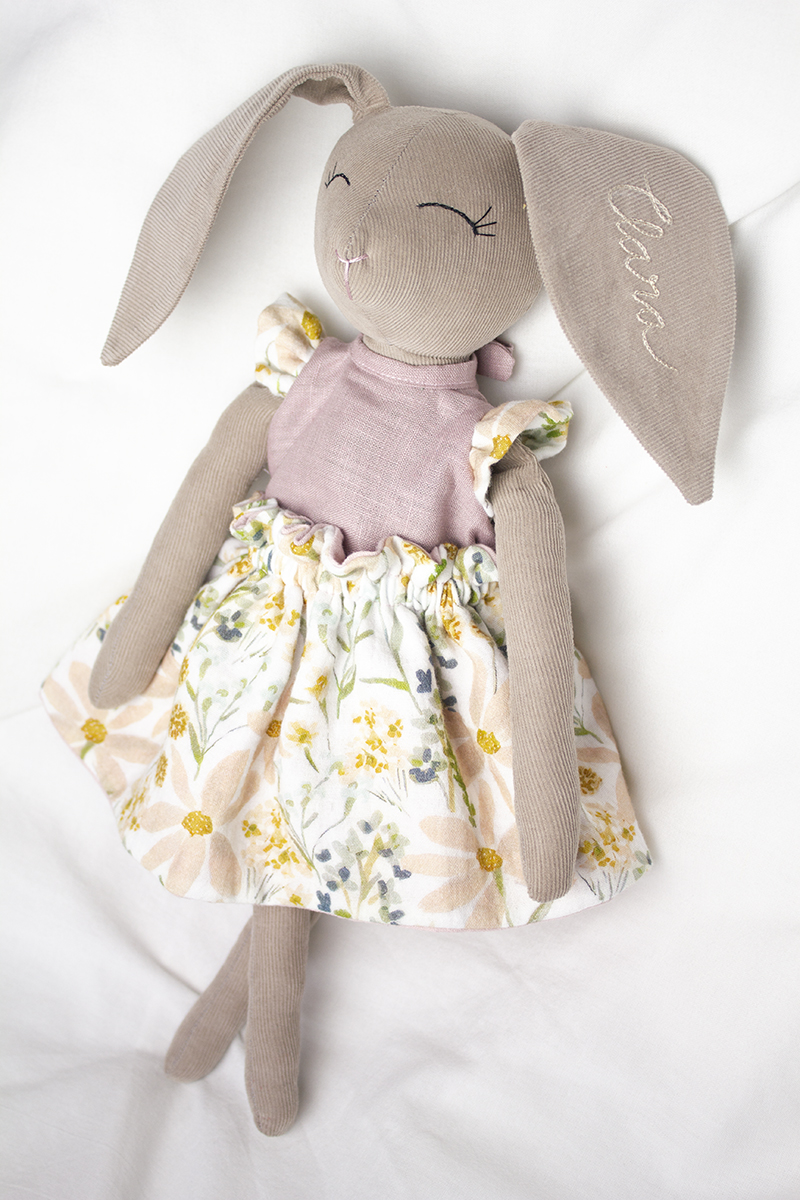 Zajačica Polly ( hnedá )