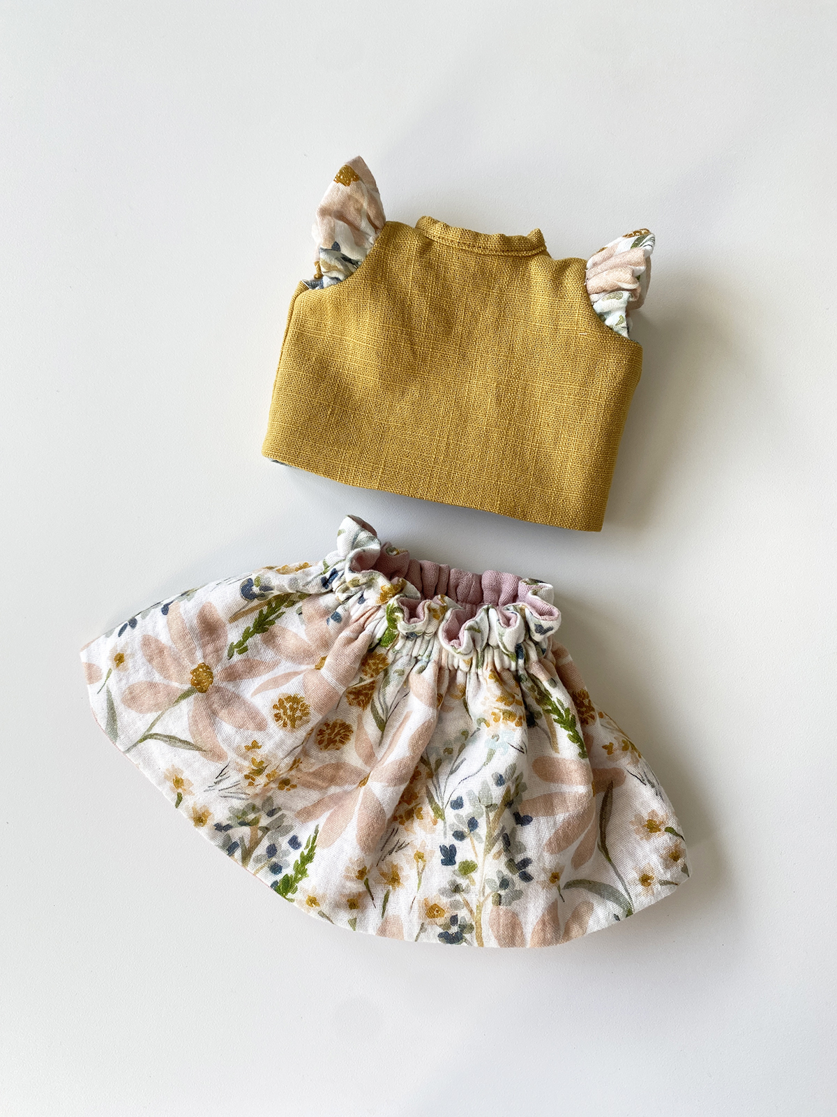 Obojstranné oblečenie pre Zvieratká ( Horčicová lúka )