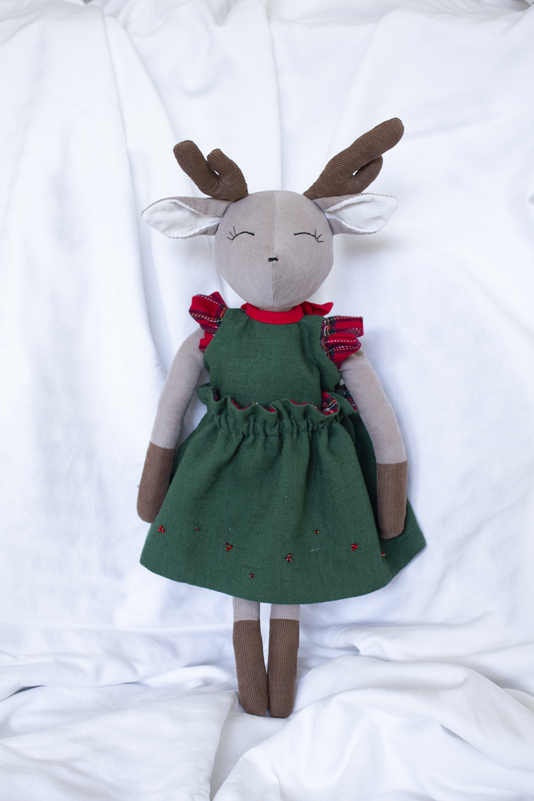 Obojstranné oblečenie pre Zvieratká ( Vianočný set )