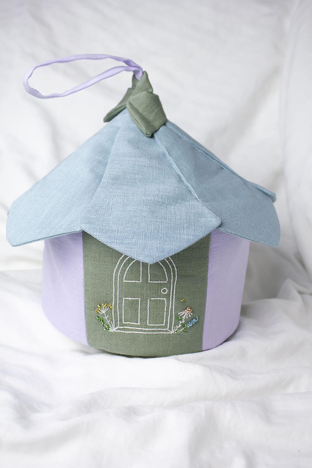 Domček pre Mini zajačiky (fialový) + MINI ZAJKO GRÁTIS