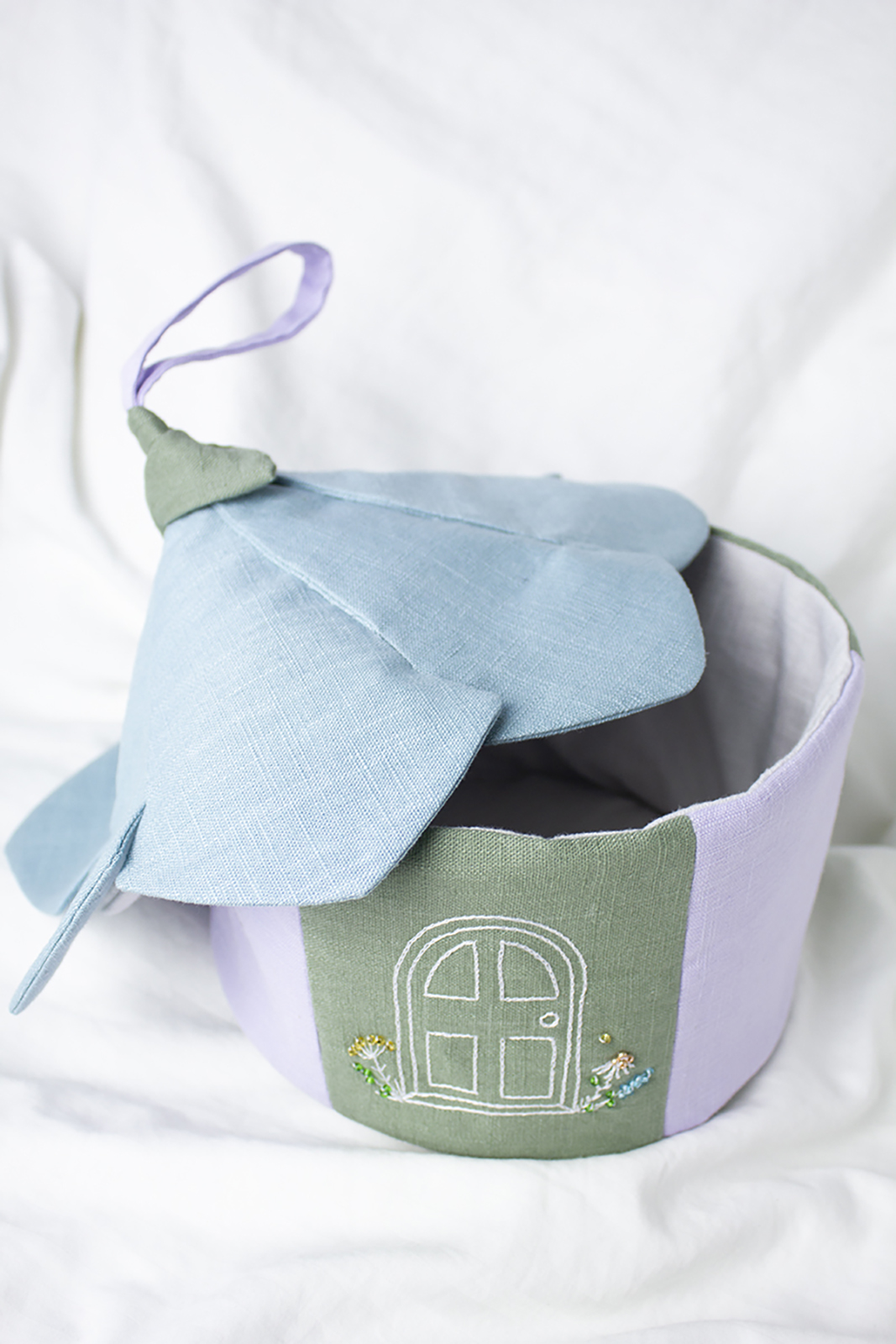 Domček pre Mini zajačiky (fialový) + MINI ZAJKO GRÁTIS