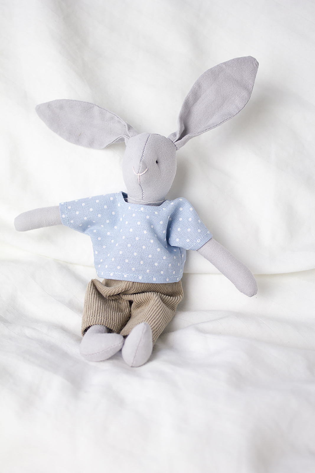 MINI zajačik ( Modrá bodka )