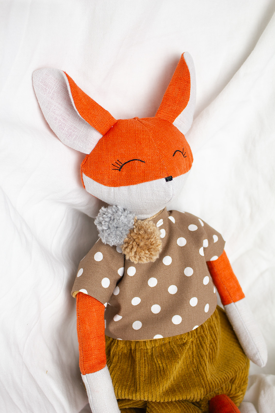 Ľanová líška v menčestrákoch