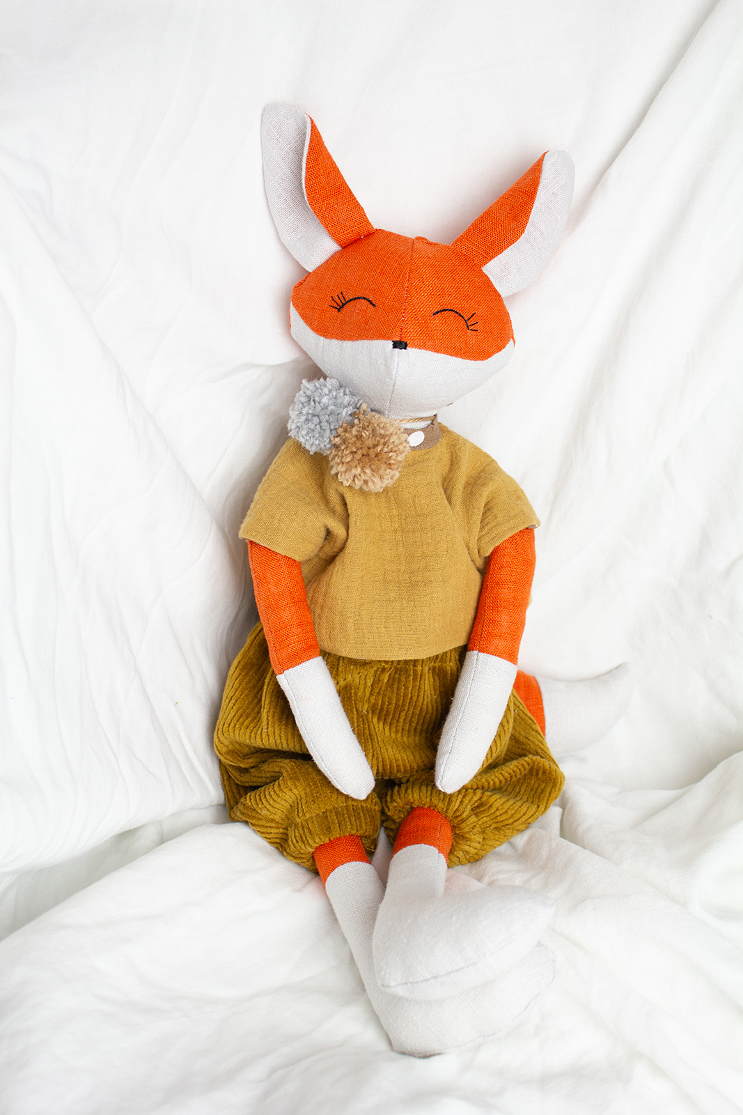 Ľanová líška v menčestrákoch