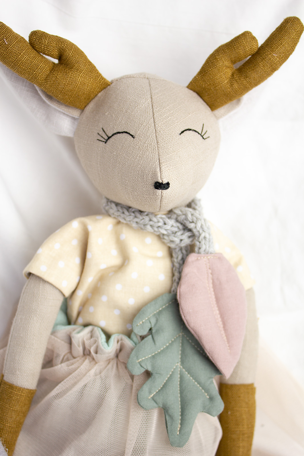 Jesenná laň- béžová