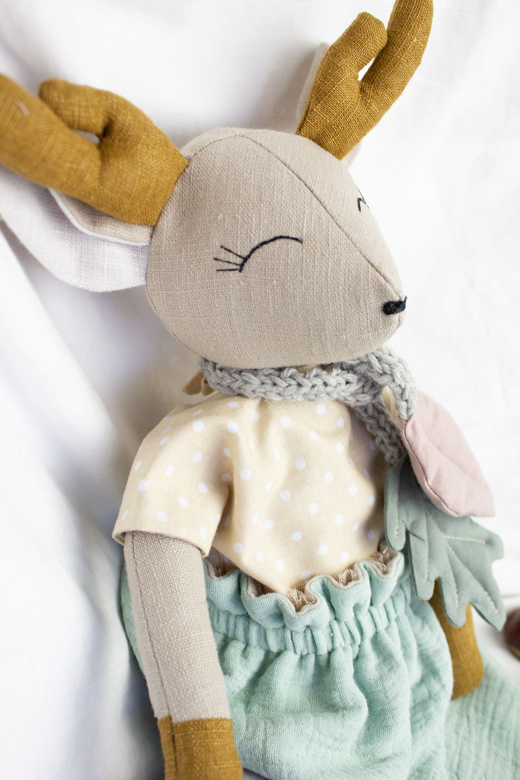 Jesenná laň- béžová