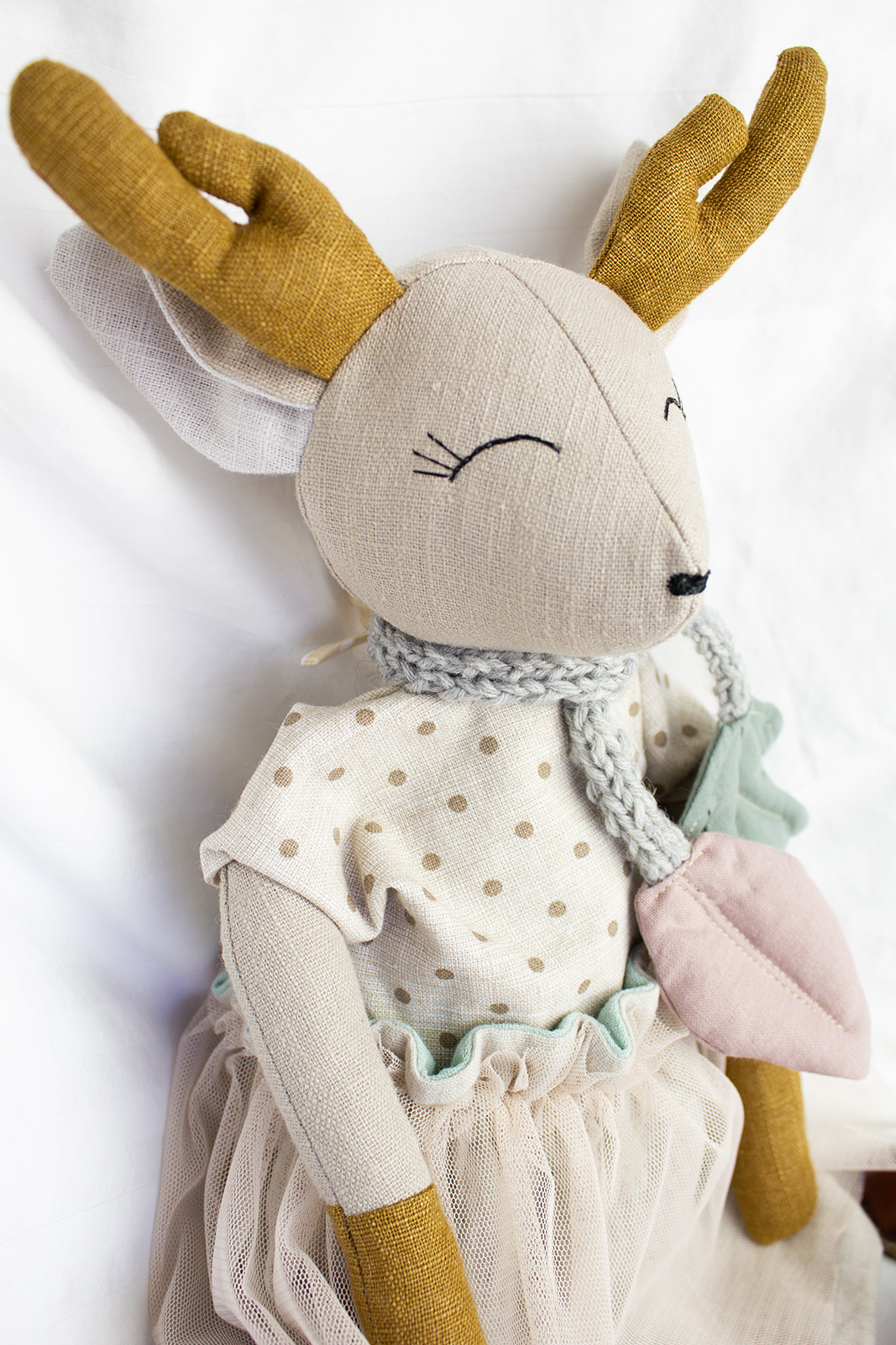 Jesenná laň- béžová