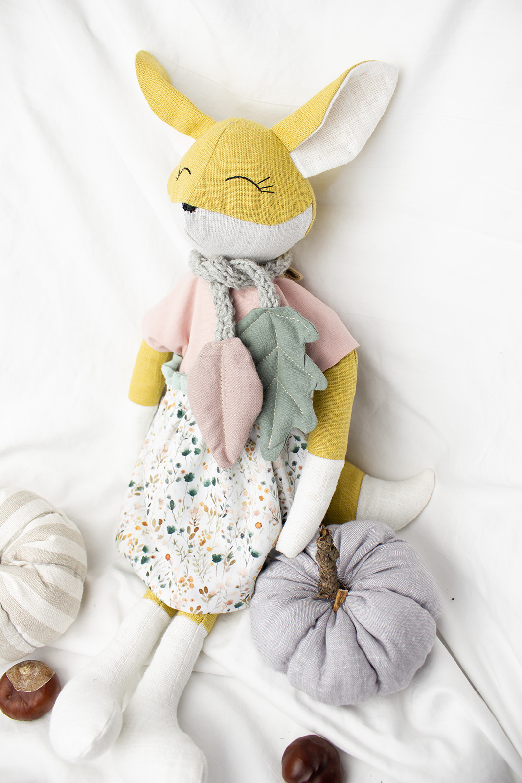 Jesenná Líška ružovo-škoricová