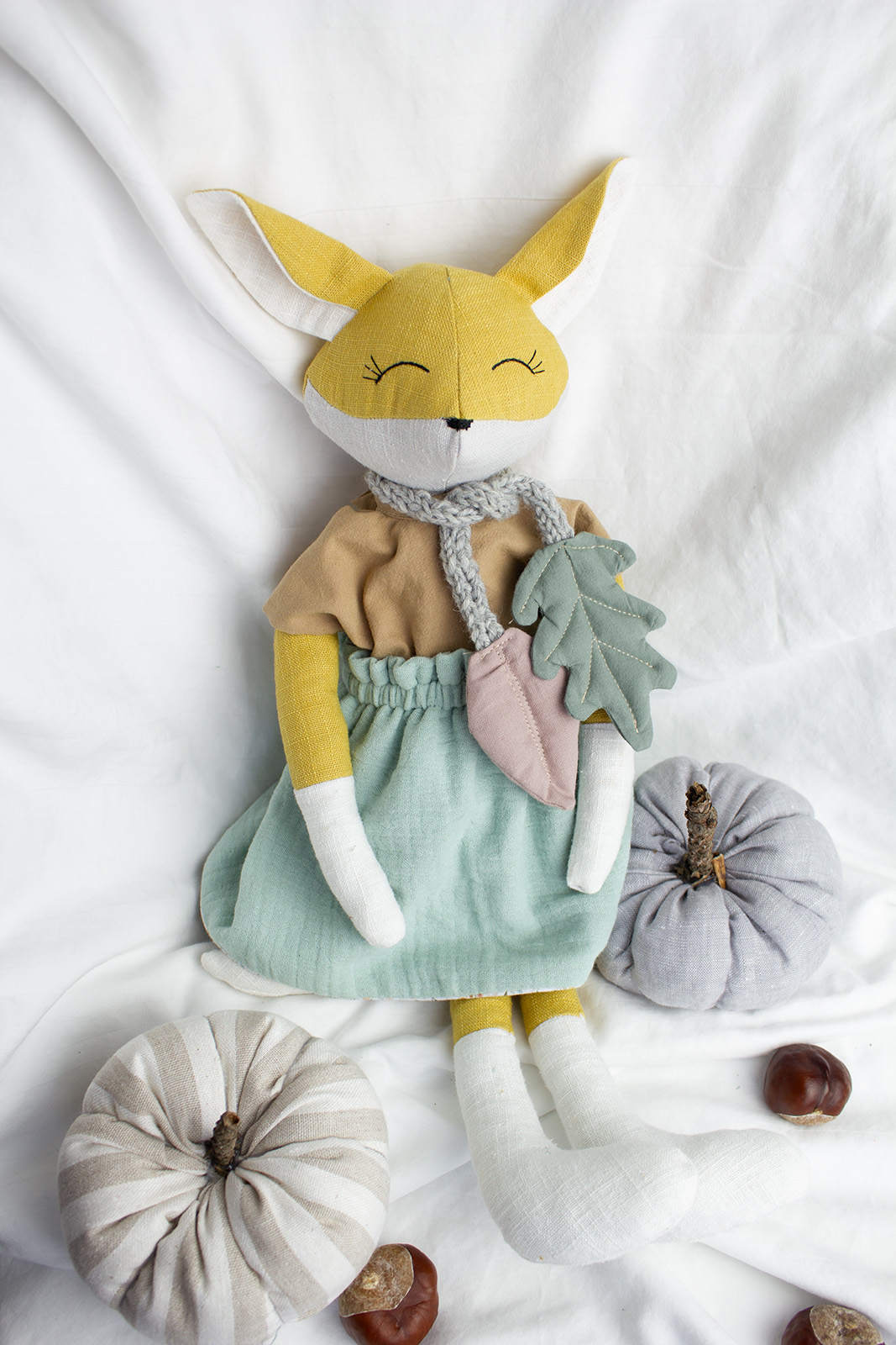 Jesenná Líška ružovo-škoricová