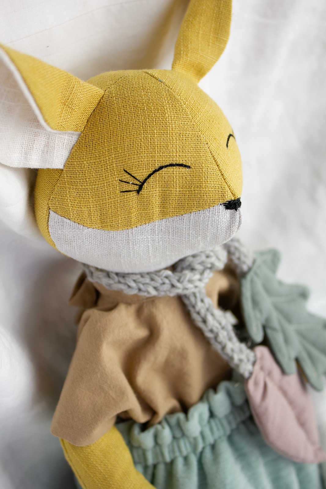 Jesenná Líška ružovo-škoricová