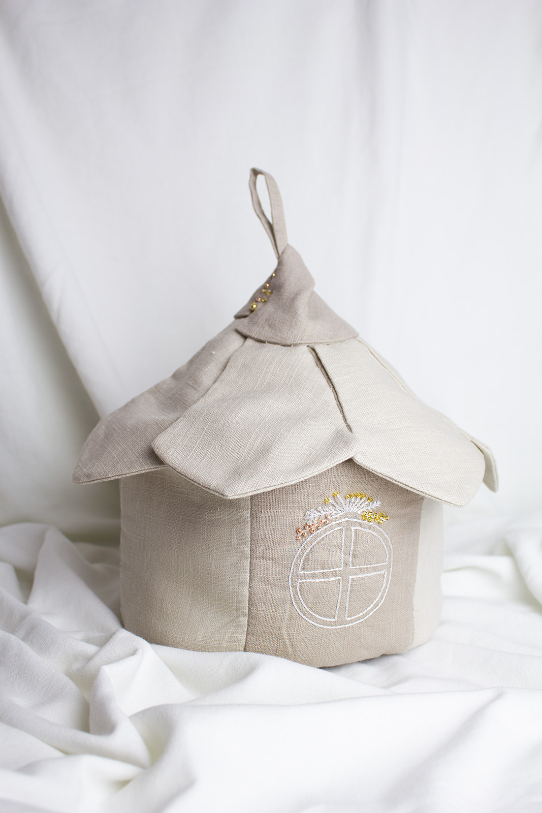 Domček pre Mini zajačiky (Nude) + MINI ZAJKO GRÁTIS